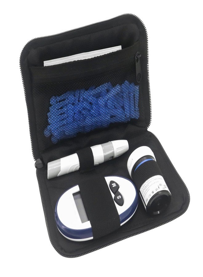 Hooshion Diabetic Supplies Travel Case, Diabetes Testing Kit Case, Diabetic Supply Organizer Bag, Diabetes Travel Case, Blood Glucose Meter Storage Bag - Image 2